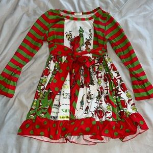 Grinch Christmas dress